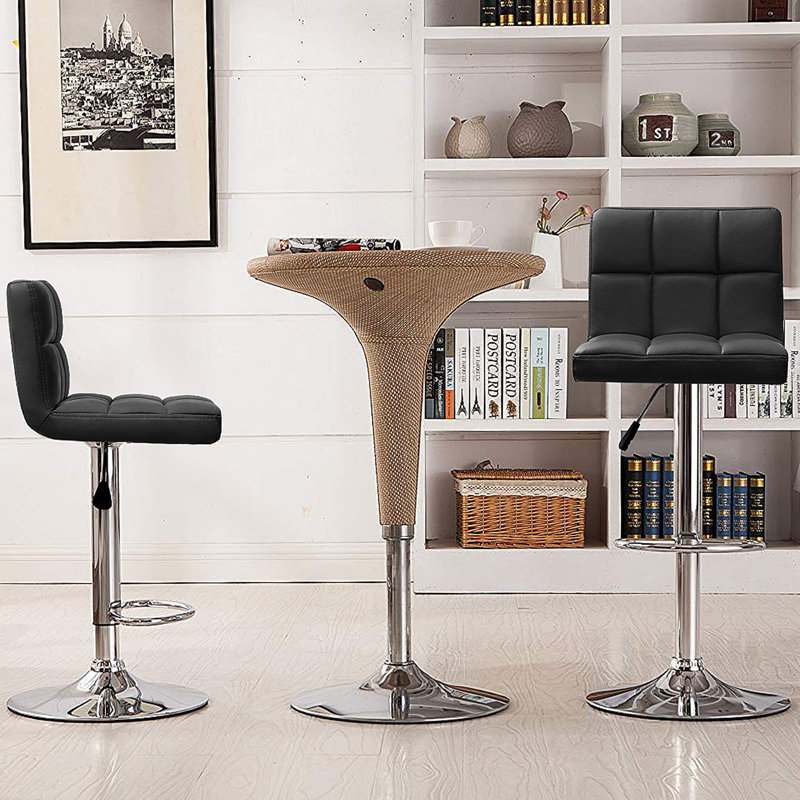 Orren Ellis Renea Swivel Bar Stool & Reviews Wayfair